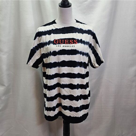 Guess Originals Tie Dye Logo Tee Size Small - Picture 4 of 10